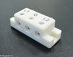 4000 Series Terminal Block - 3 Way - 8 ga to 20 ga